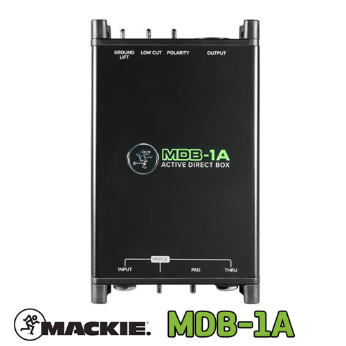 [MACKIE] 맥키 MDB-1A 1채널 액티브 다이렉트박스 수입정품