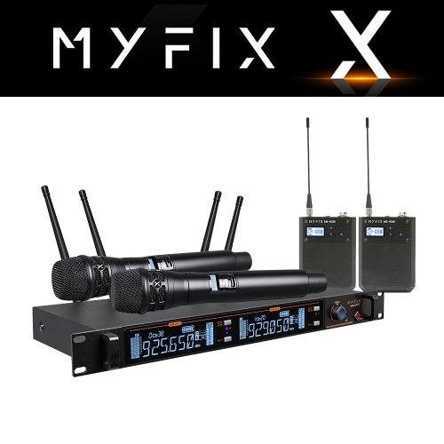 MYFIX WR-920C 2채널 무선마이크 시스템