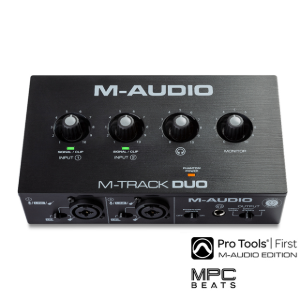 M-AUDIO 엠오디오 M-Track Duo USB 엠트랙 듀오 오디오 인터페이스