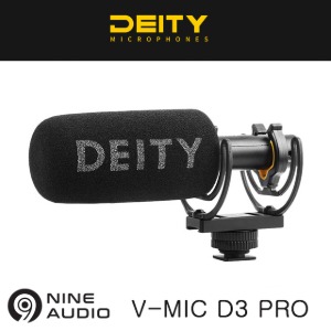 데이티 D3 Pro/Deity v-mic D3 Pro/DSLR 카메라마이크 유투버마이크 스마트폰마이크 겸용 마이크