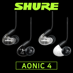 SHURE AONIC4 슈어 사운드 아이솔레이팅 이어폰 에이오닉 4