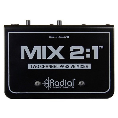 [RADIAL] MIX 2:1 / 패시브 2채널 믹서
