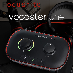 Focusrite Vocaster ONE 포커스라이트 보캐스터원 오디오 인터페이스