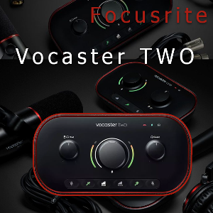 Focusrite Vocaster TWO 포커스라이트 보캐스터투 오디오인터페이스